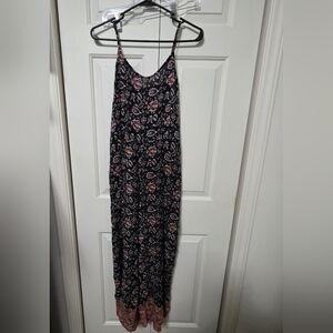 World Market Floral Womens Jumpsuit Size S/M